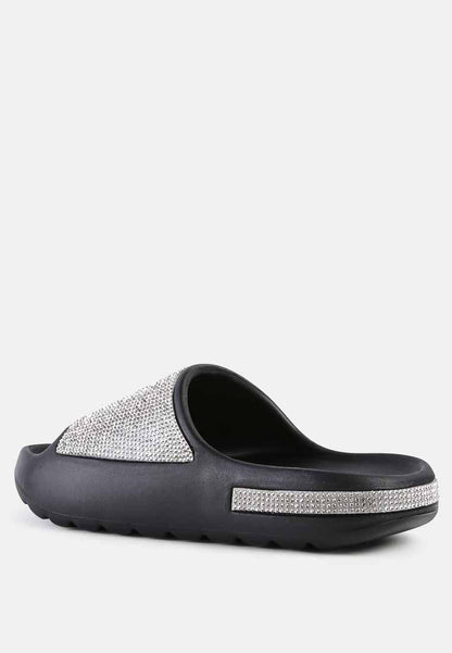 Dumba Diamante Pool Sliders-4