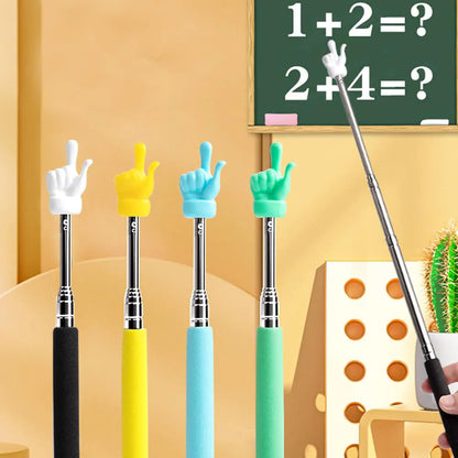 Retractable Stainless Steel Teacher Pointer for Classroom