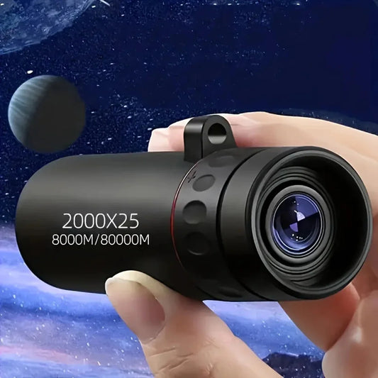 Mini HD 2000x25 Monocular Telescope with Phone Holder