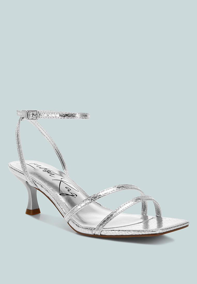 Deacon Faux Leather Strappy Sandals-4
