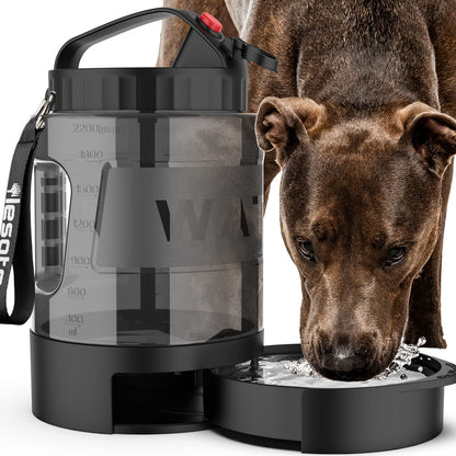 Large Dog Travel Water Bowl Dispenser-6