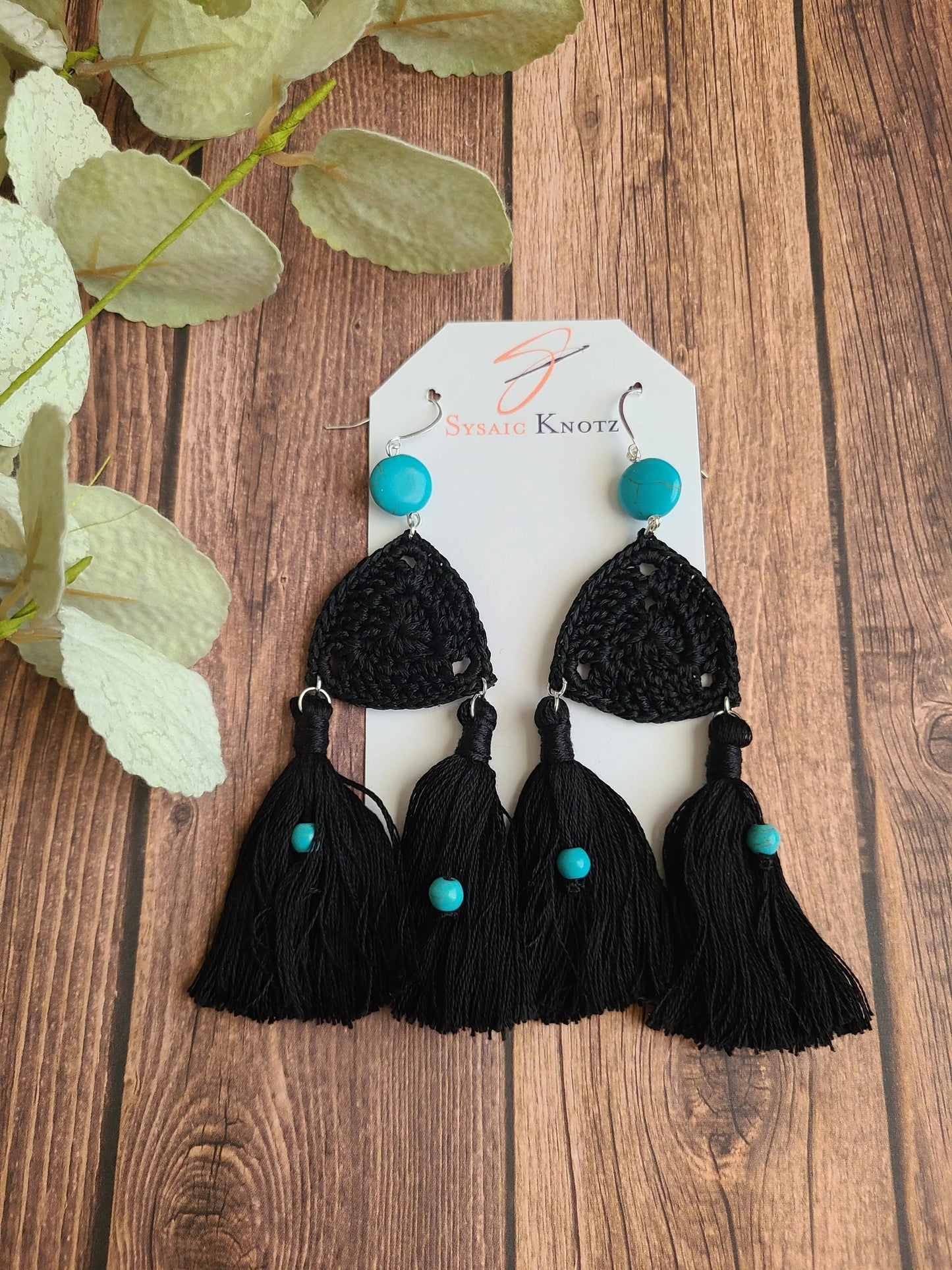 Double Tassel Earrings-2