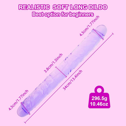 DoubleTrouble Extra-Long Dual-Ended Dildo-2