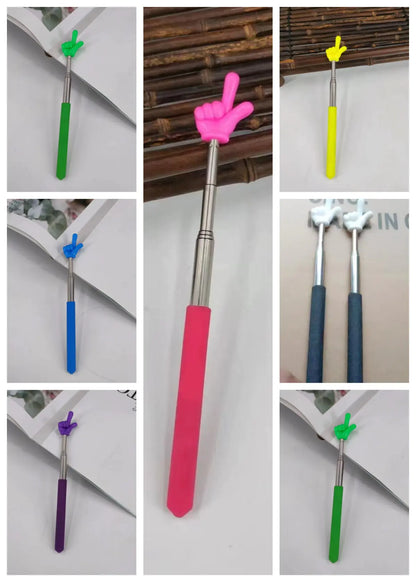 Retractable Teaching Pointer for Children's Reading