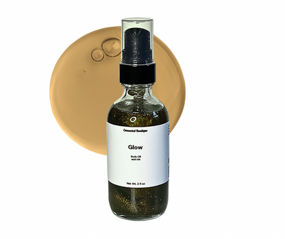 Glow dry body oil scented anti aging fast absorbing hydration-0