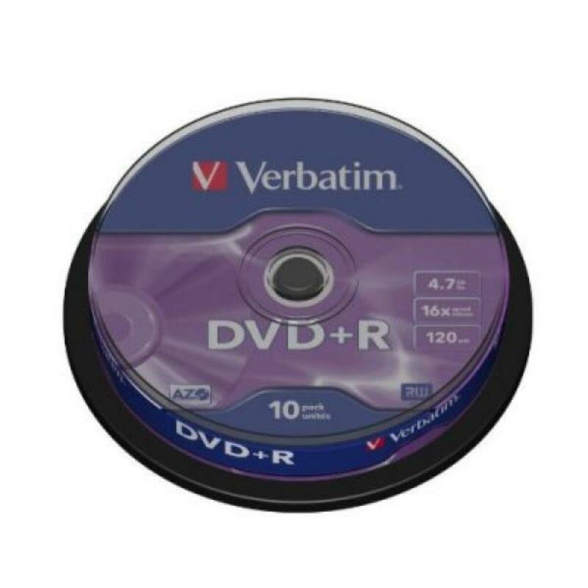 DVD+R Verbatim DVD+R Matt Silver 4.7 GB 16x 10 pcs-0