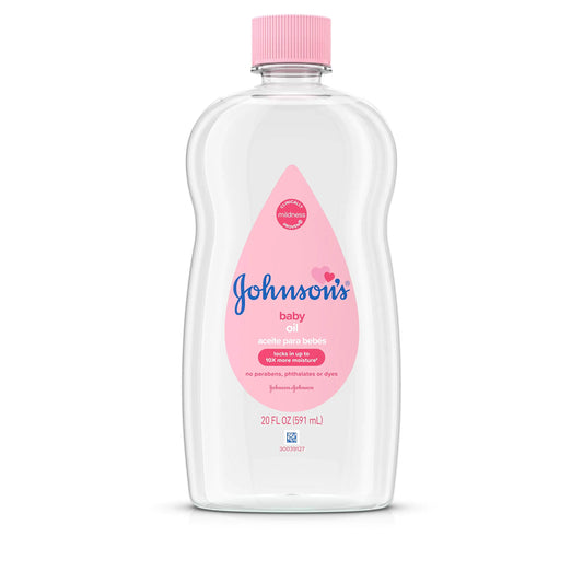 Johnson & Johnson SLC (Cosmetics) Baby Oil 20 Fl Oz