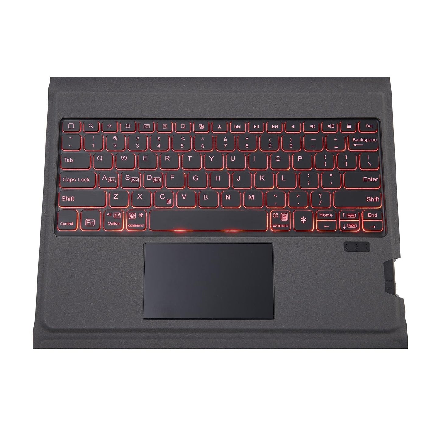 Bluetooth Keyboard Leather Case With Backlight & Touchpad For Ipad Air 10.9 - Black-3