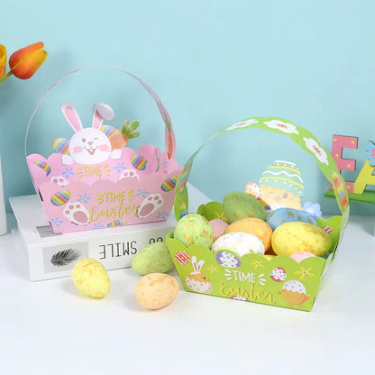 Cute Animal Gift Box Paper Shopping Basket