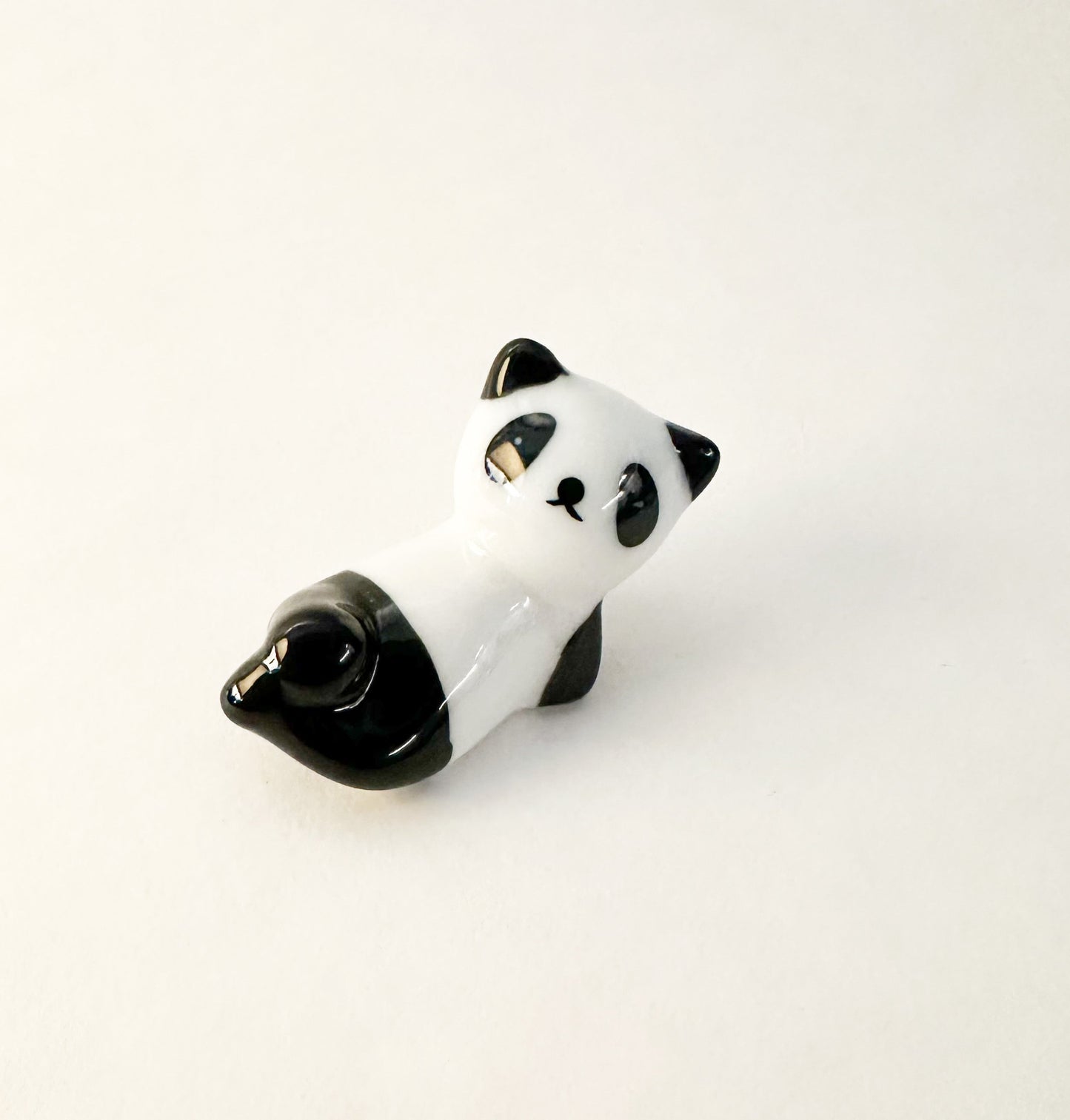 Handcrafted Ceramic Panda Chopstick Rests-4
