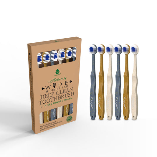 Eco Friendly Wide Brush Head Deep Clean Toothbrush-0
