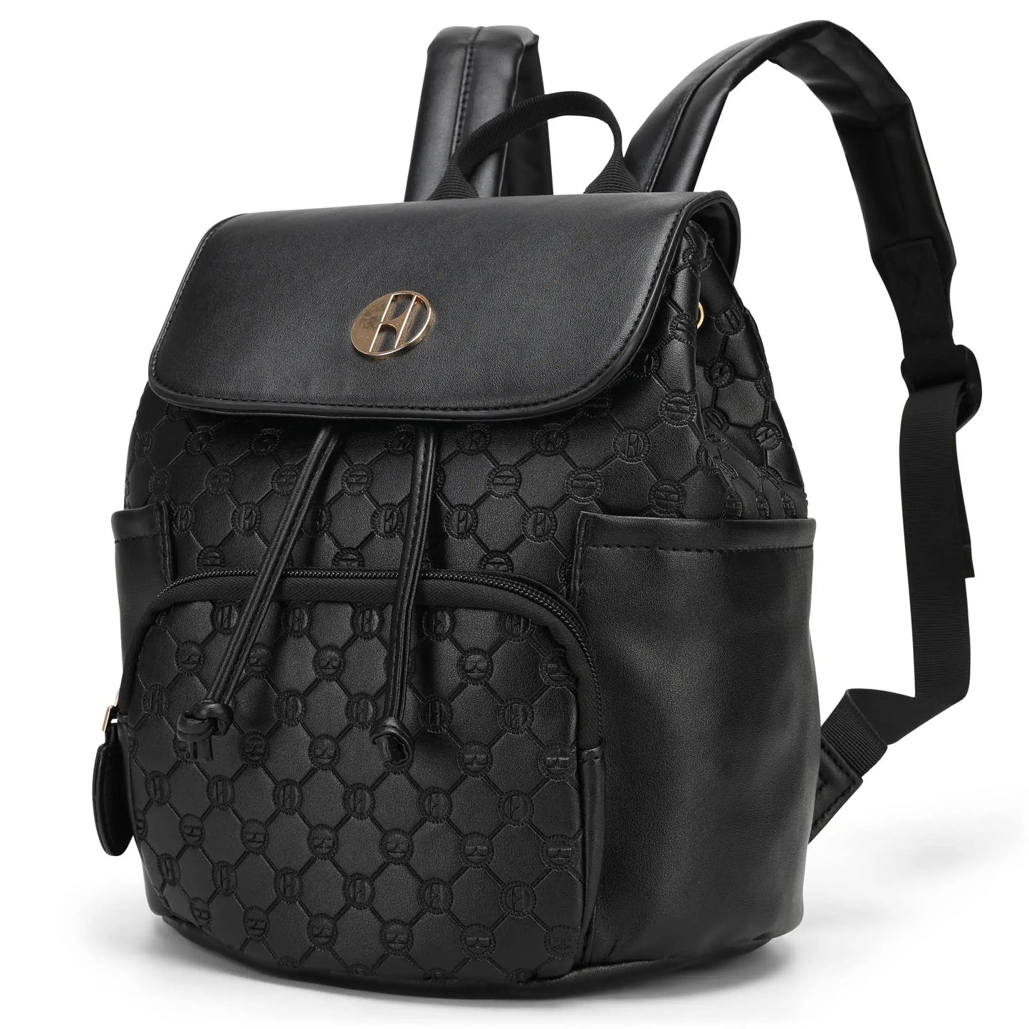 Compass 10L Vegan Leather Monogram Mini Backpack-5