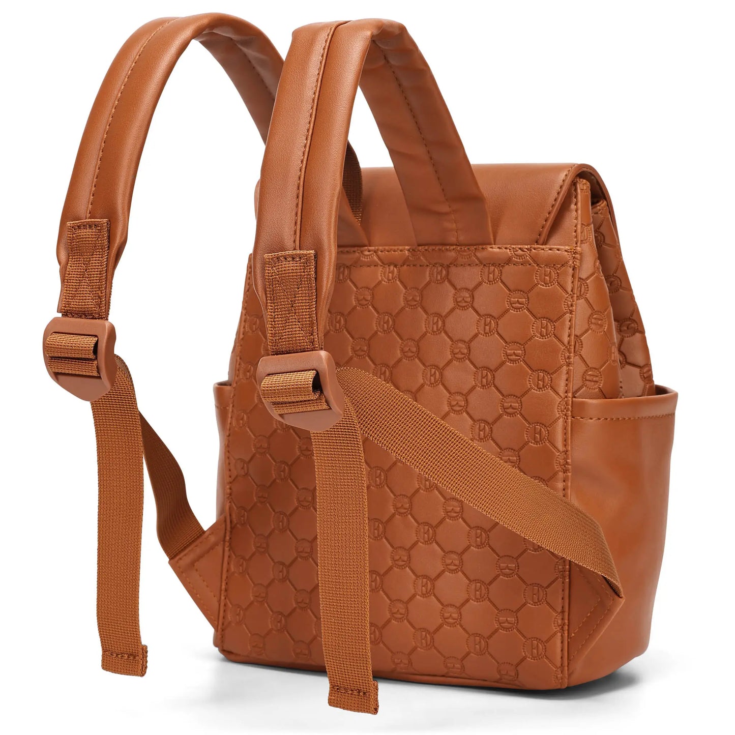 Compass 10L Vegan Leather Monogram Mini Backpack-4