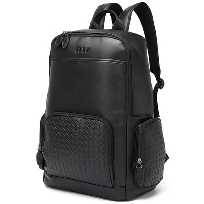Leisure Luxe 27L Vegan Leather Backpack-5