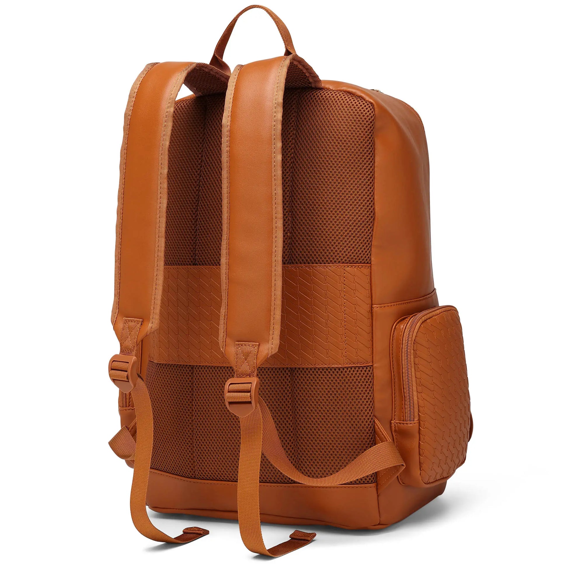 Leisure Luxe 27L Vegan Leather Backpack-4
