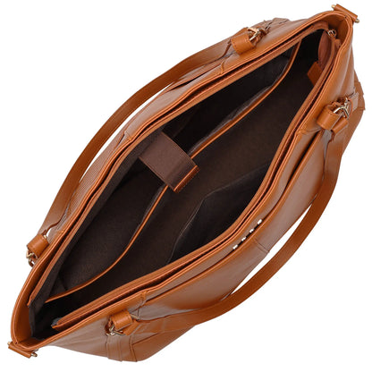 Leisure Luxe 33L Vegan Leather Weekender Tote Bag-3