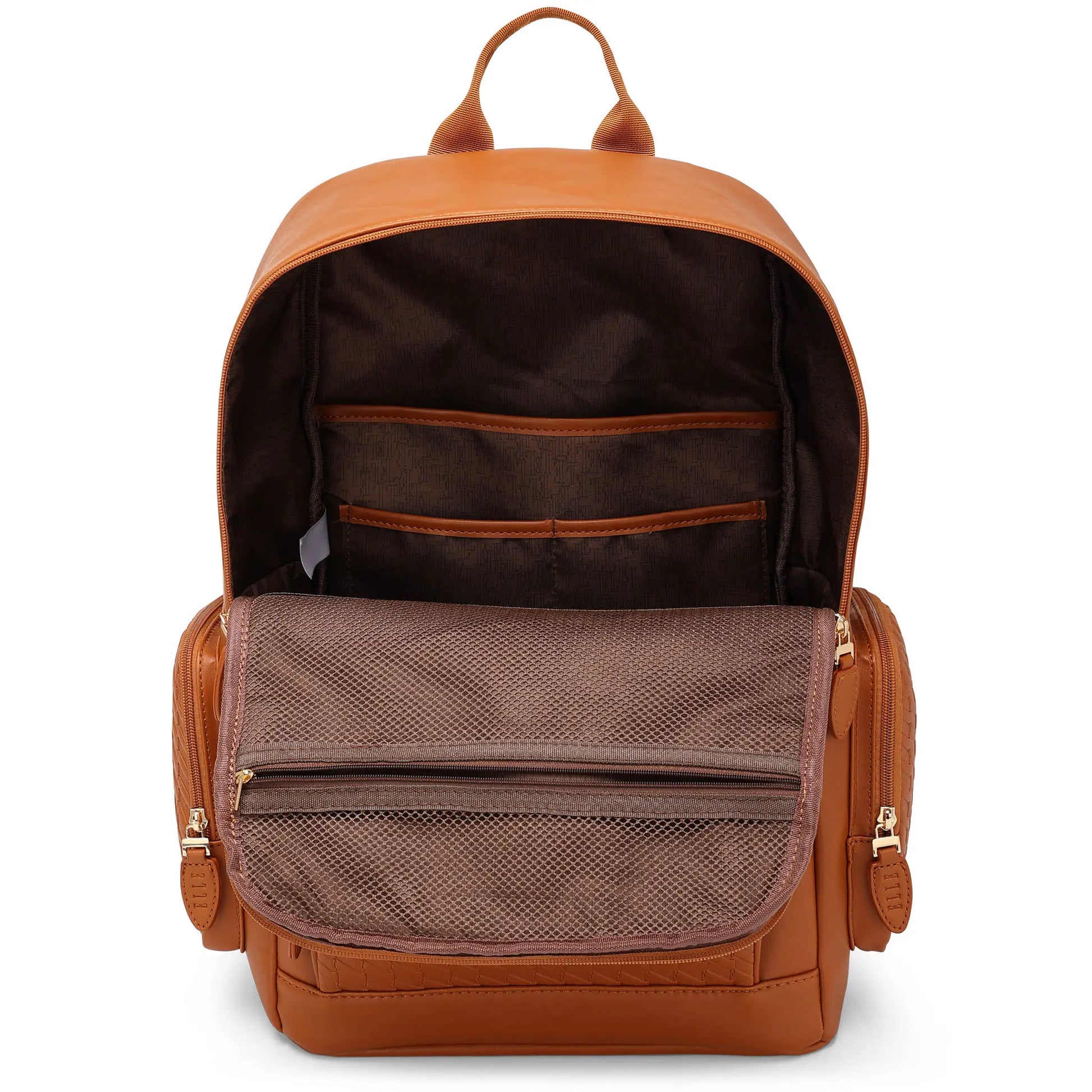Leisure Luxe 27L Vegan Leather Backpack-3