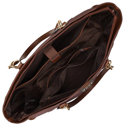 Eleganza Twill Monogram Weekender Tote Bag-2