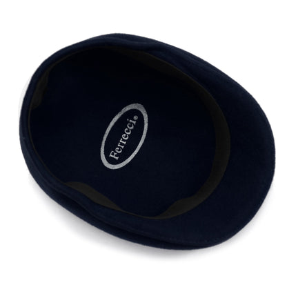 Classic Premium Wool Navy English Hat-2