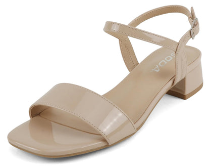 EPISODE-S Beige Patent Soda-0