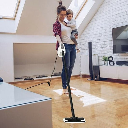 1400W Multipurpose Pressurized Steam Cleaner With 17 Pieces Accessories-Gray-5