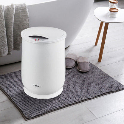 20L Bathroom Towel Warmer with Auto Shut-White-1