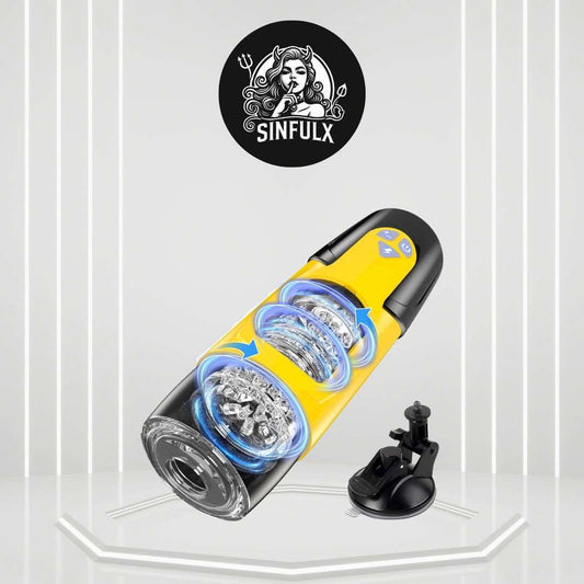 Automatic Male Stroker  - 7 Thrusting & Rotating Modes-0