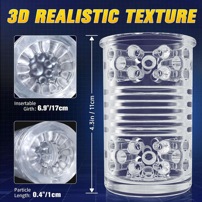 Automatic Male Stroker  - 7 Thrusting & Rotating Modes-4