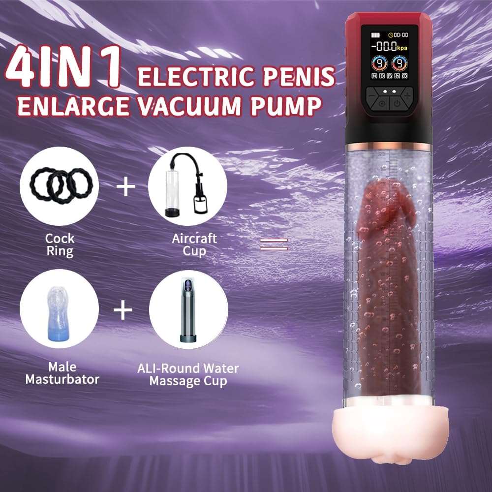 EcstasyVault Electric Penis Vacuum Pump-2