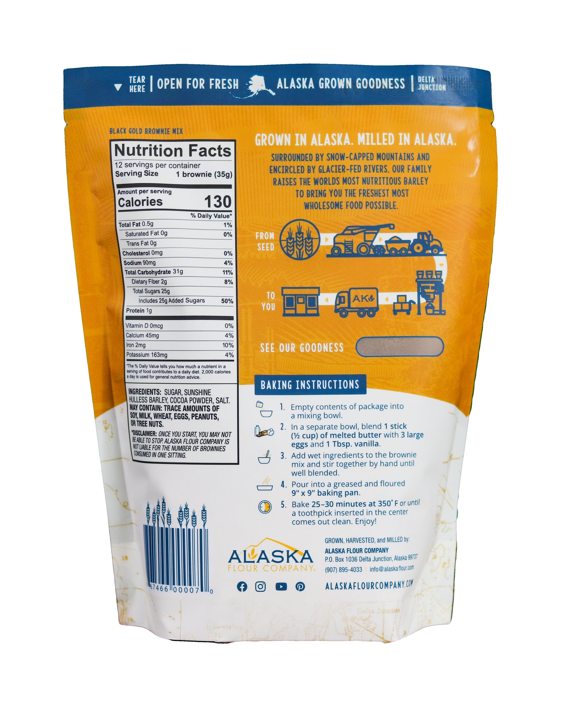 Black Gold Brownie Mix-1