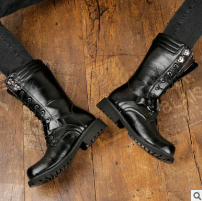 High-Top Men's Boots, Cowboy Boots for Men