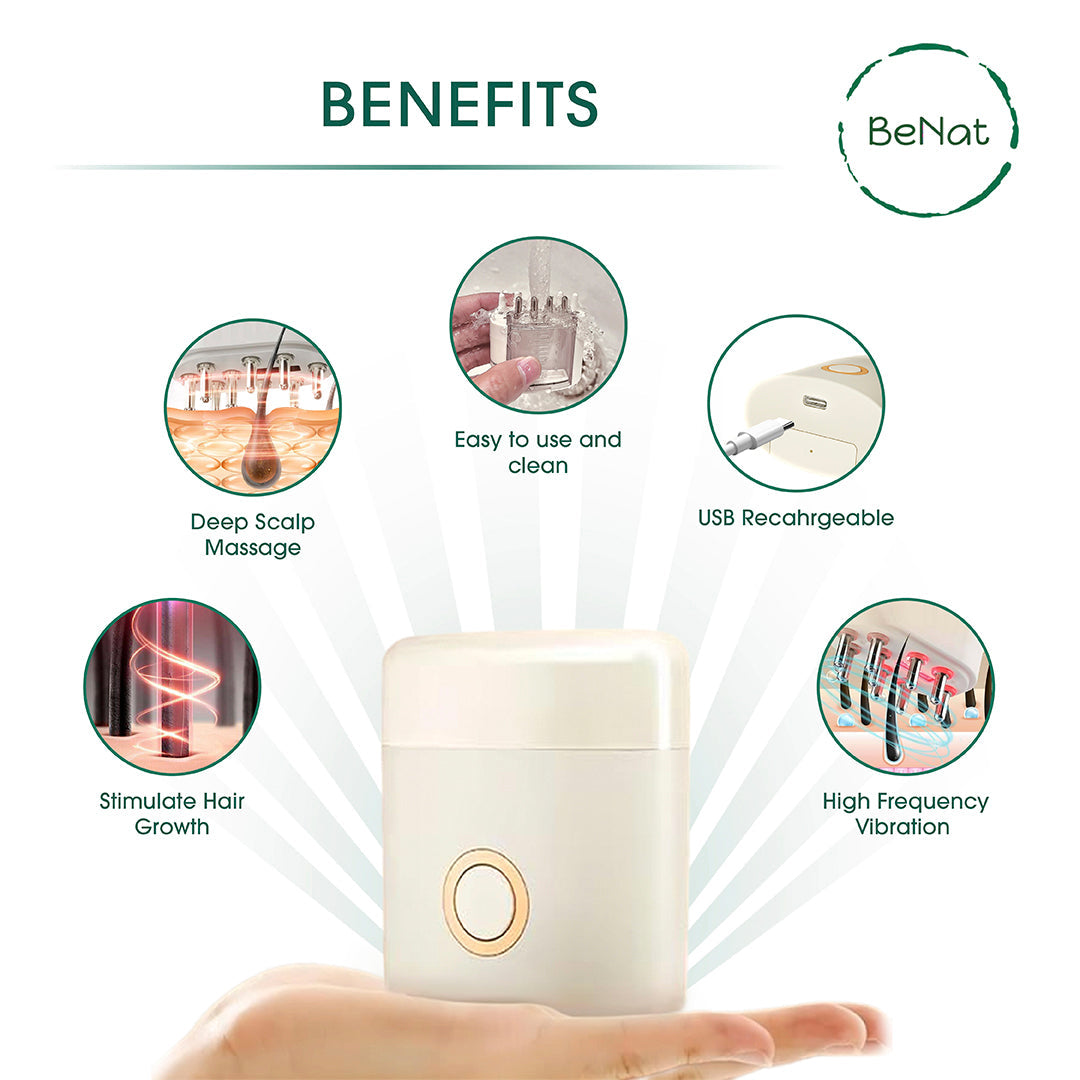 Electric Oil Applicator and Vibration Scalp Massager 2 in 1-3