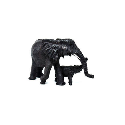Elephant with Baby Sculpture 02-1