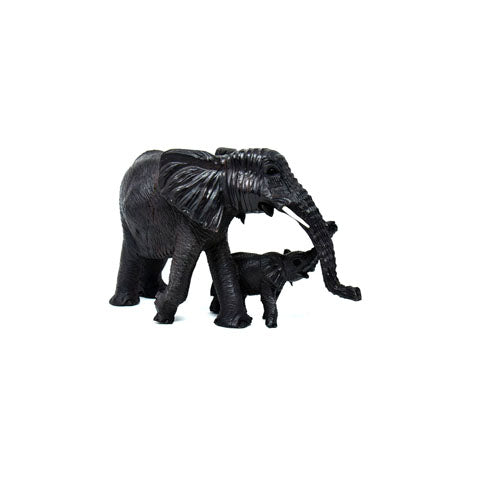 Elephant with Baby Sculpture 02-1