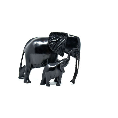 Elephant with Baby Sculpture 14-0