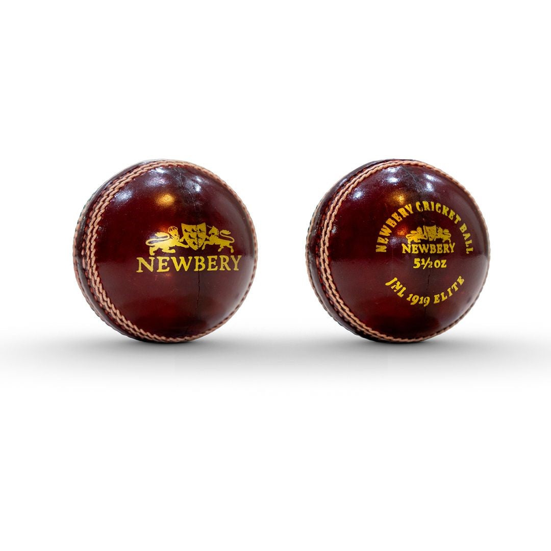 Elite Cricket Match Ball - Red-0