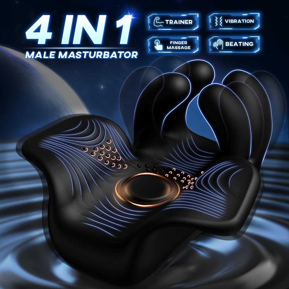 High Frequency Training Male Masturbator-4