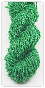 Acrylic Yarn with Metallic Thread for Knitting and Crochet