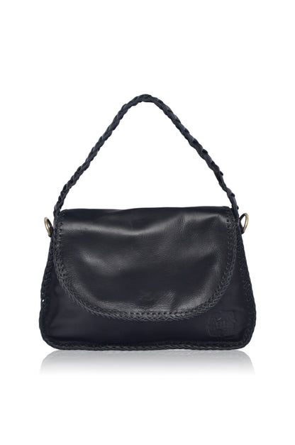Erie Leather Shoulder Bag-5