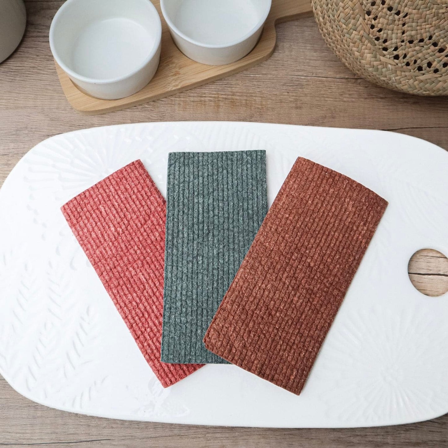 Essence of Earth - Swedish Sponge Cloth Set-1