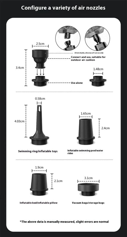 Wireless Electric Vacuum Compression Bag