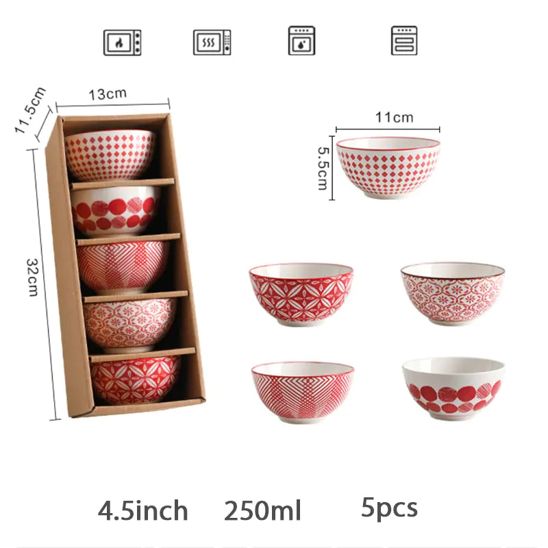 Creative Hefeng Ceramic Tableware Gift Box
