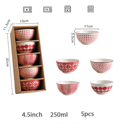 Creative Hefeng Ceramic Tableware Gift Box