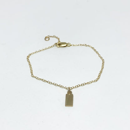 Initial Tag Bracelet-1