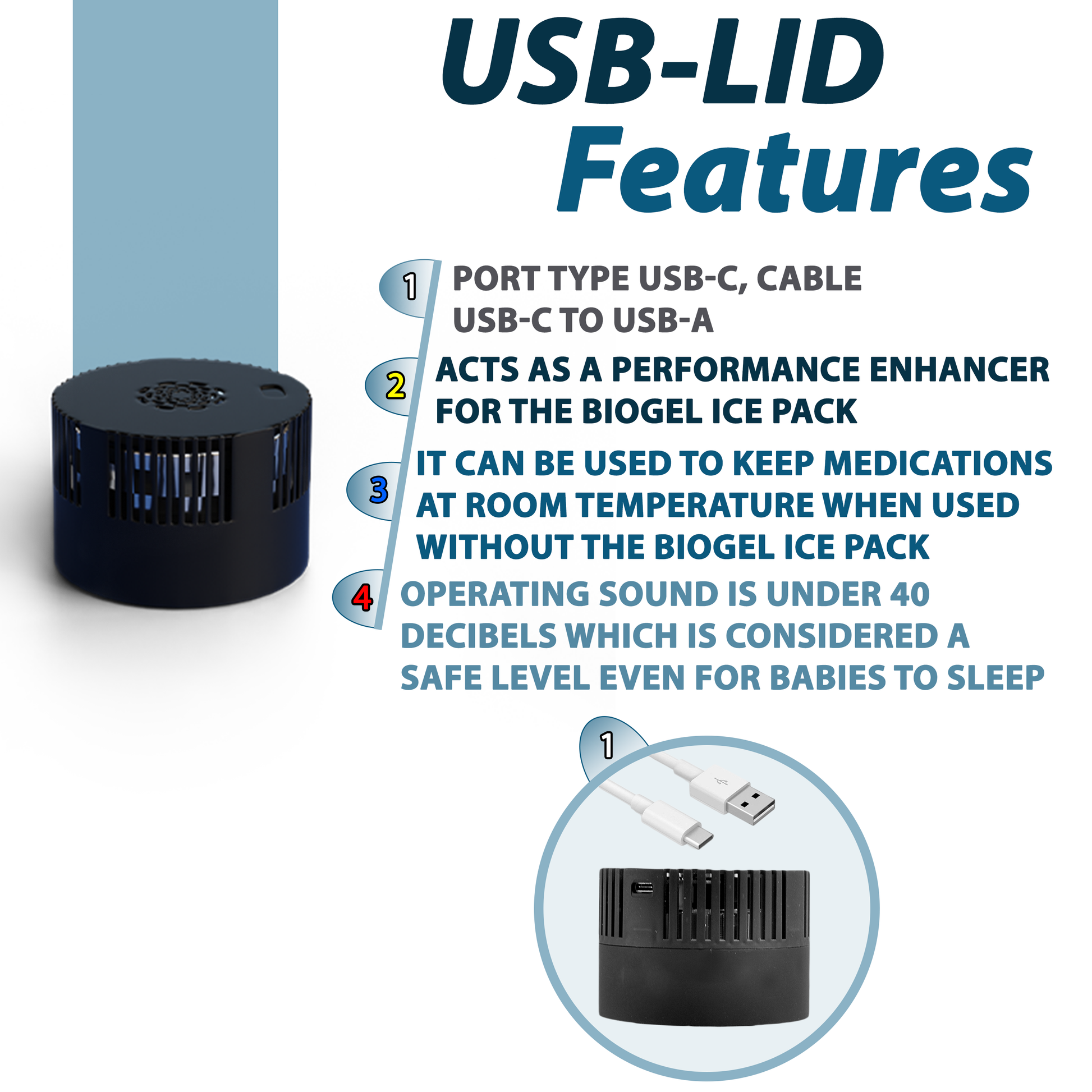 72 Hours Insulin Cooler 3-in-1 Medicine Travel Cooler-4