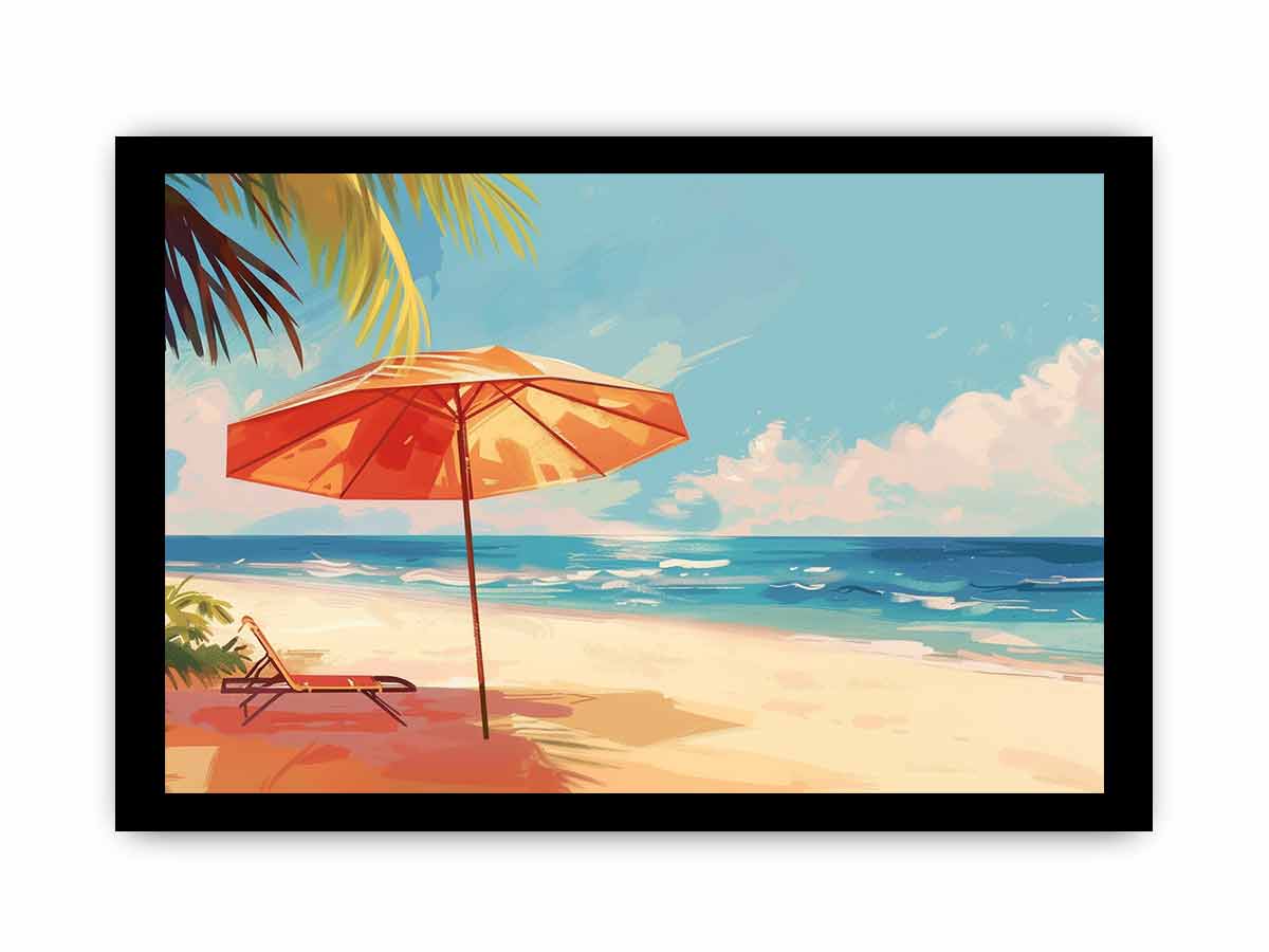 Beach Framed Print-2
