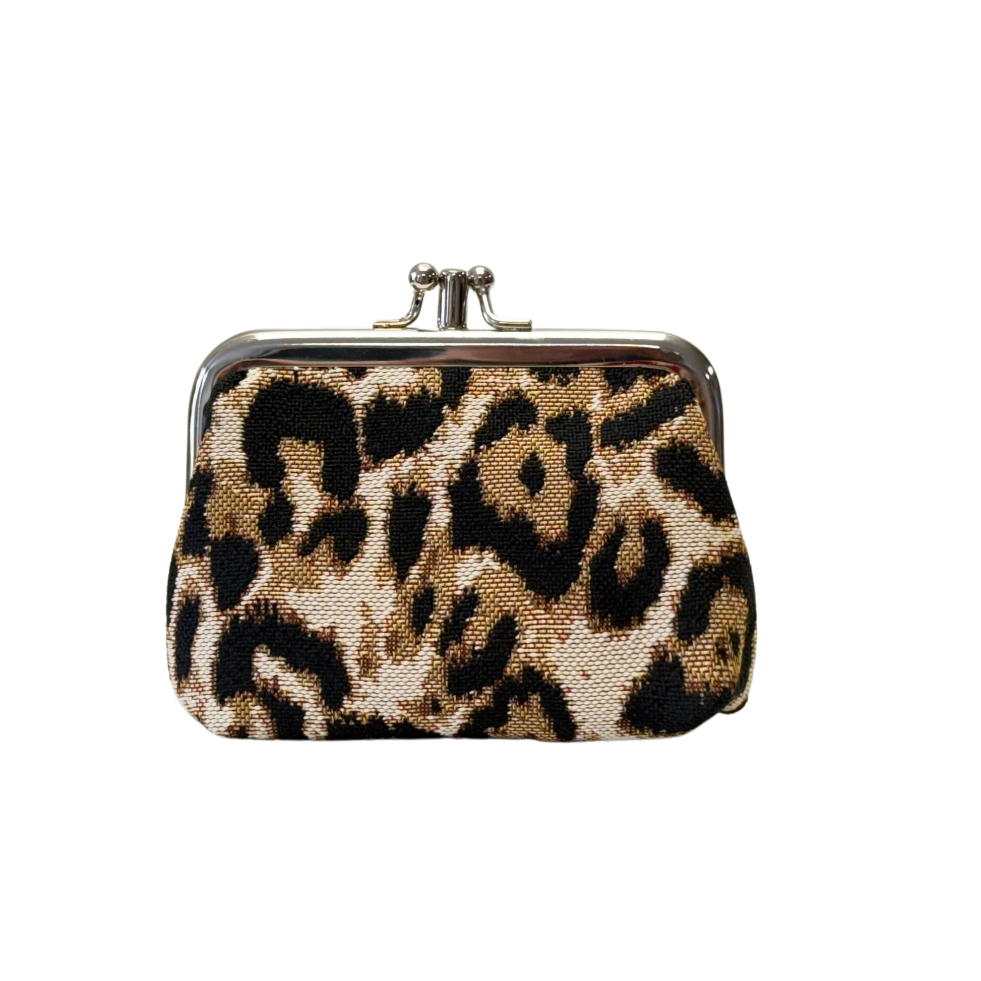 Leopard Print - Frame Purse-0