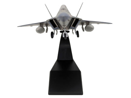 Lockheed Martin F-22A Raptor Aircraft "Spirit of America 412th Test Wing Edwards Air Force Base" (1997) United States Air Force 1/100 Diecast Model Airplane-3