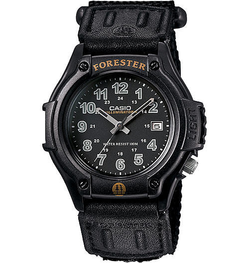 CASIO Men's FT500WVB-1BV Forester Sport Watch with Nylon Band-0