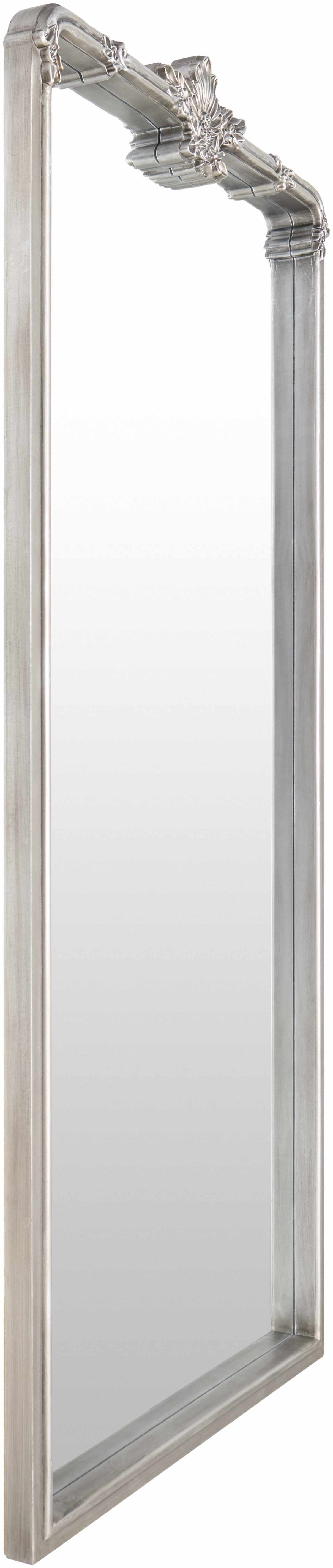 Filettole Silver Gray Frame Wall Mirror-1